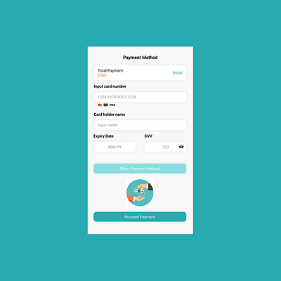 Credit Card Check Out 3d animation branding dailyui design graphic design illustration logo motion graphics ui ux ux uiux vector
