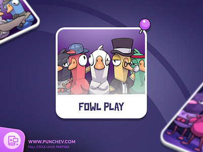 Goose Goose Duck - UI Design design duck gaming gui illustration interface mobilegame punchev ui ux