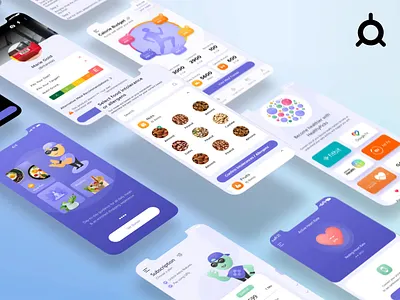 HealthyPicks App Design app appdesign branding design illustration interaction design logo minimal ui ui design uiux uiuxdesign ux ux design uxui vector