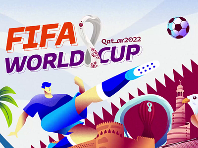 Logo fifa World Cup 2022 by Cristian on Dribbble