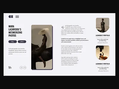 Minimal white & blog blogging design editorial ilo chani minimal news photography ui web concept webdesign