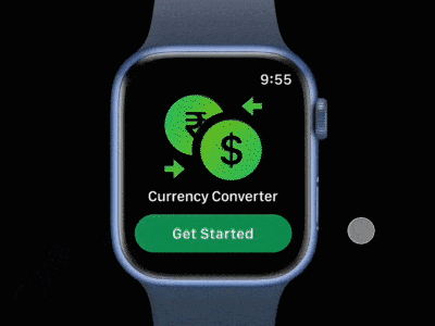 Smartwatch App adobe apple beginner branding design dribbble figma illustration logo minimal smartwatch ui