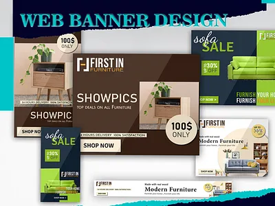 WEB BANNER DESIGN branding design graphic design illustration post soicalmedia ui ux vector