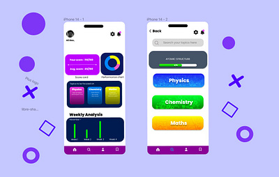 STUDENT'S ACADEMIC PERFOMANCE TRACKER ani company design illusrta logo ui vector