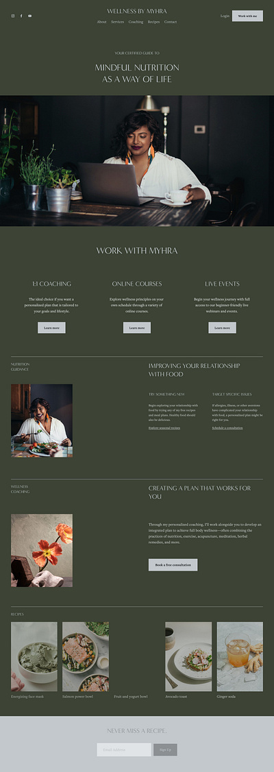 Myhra - Squarespace Website Template clean colorful company corporate modern multipurpose multipurpose template photography pitch deck portfolio presentation squarespace squarespace template squarespace website studio template unique web design web development website
