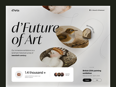 d'Arta Website design interface product service startup ui ux web website