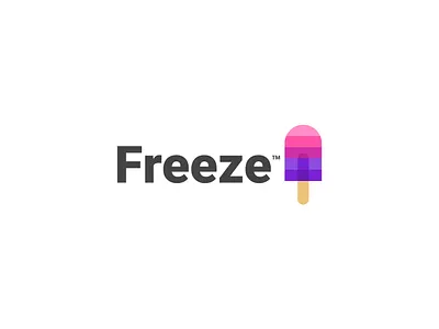Freeze branding design flat graphic design icon logo ui ux vector