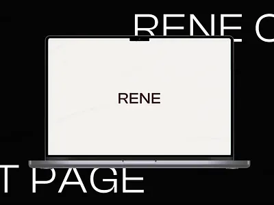 RENE clothing / Product page animation clothing design e commerce hoodie product product details product page typo typography ui user experience user interface ux web website