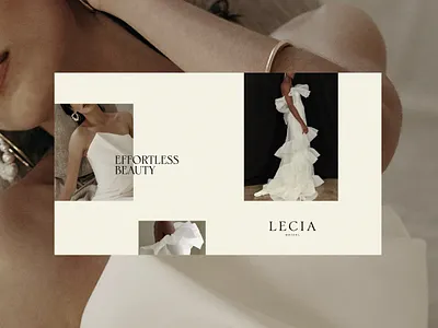 LECIA BRIDAL brand design brand identity brandguide branding bridal design illustration logo typogaphy