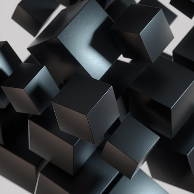 Cube Chaos 3d 3dart abstract animation animation art c4d cubes design lights model motion art octane plastic scifi technology textures