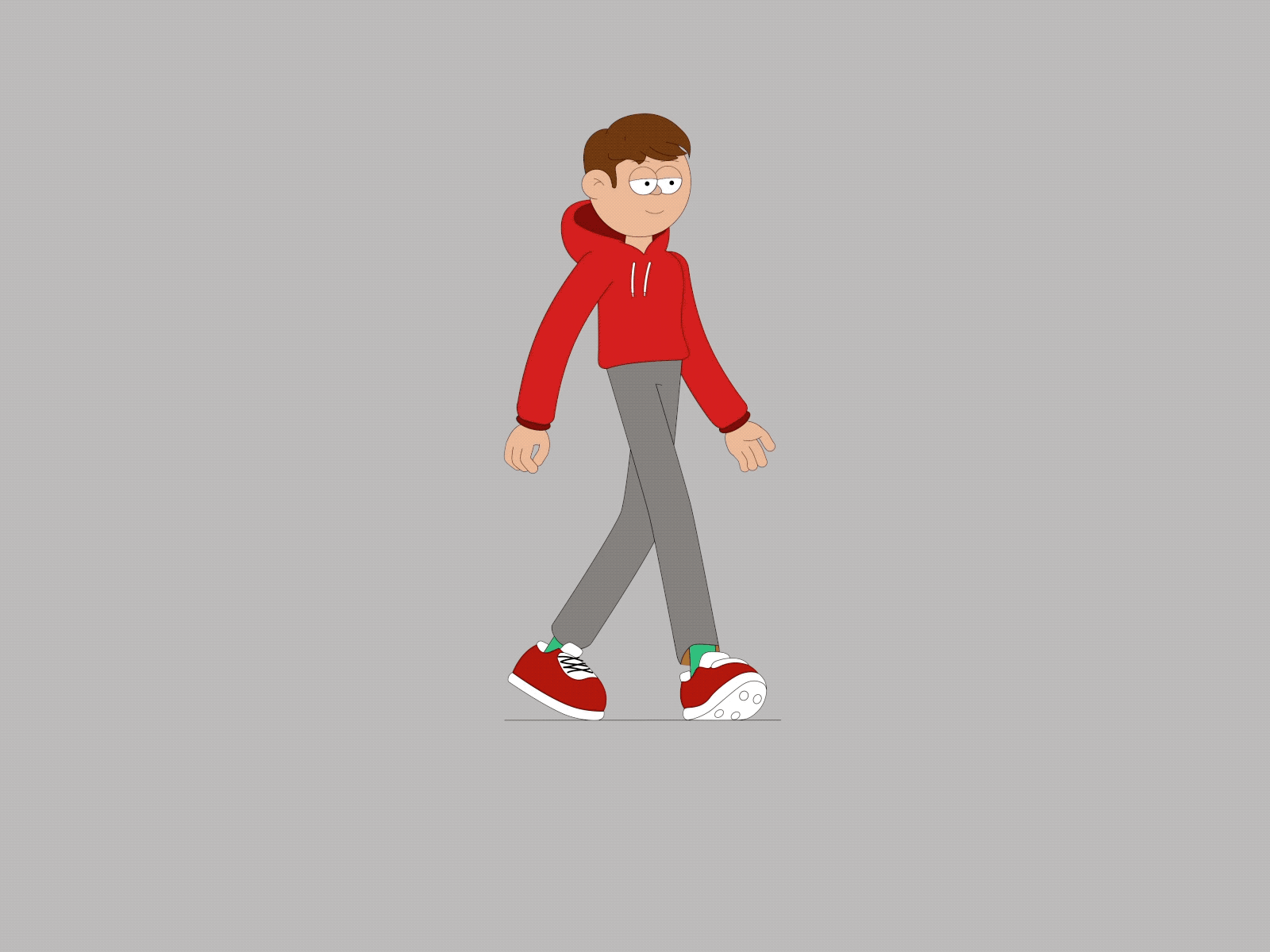 Bunny 2d after effects animation bunny character illustration