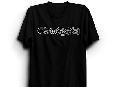 Streak City (White) T-shirt art basketball branding city design empire graphic design greatness illustration logo mockup mockups online store print on demand sports streak city t shirt t shirt design typography vector