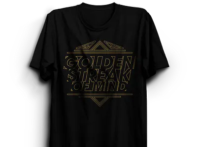 Golden Streak T-shirt art basketball branding design empire font gold golden streak graphic design greatness illustration logo mockup mockups print on demand sports t shirt t shirt design typography vector
