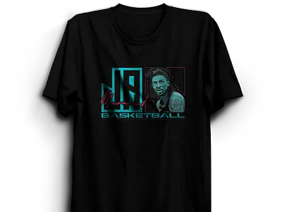JA Morant T-shirt art basketball branding design empire graphic design greatness illustration ja morant logo mockup mockups online store print on demand social media ad sports t shirt t shirt design typography vector