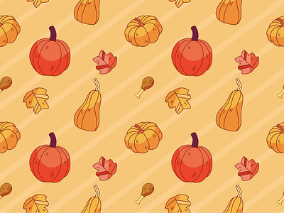Thanksgiving Day! collection set design holiday holidays illustration illustrator pumpking set thanksgiving thanksgiving set ui ux