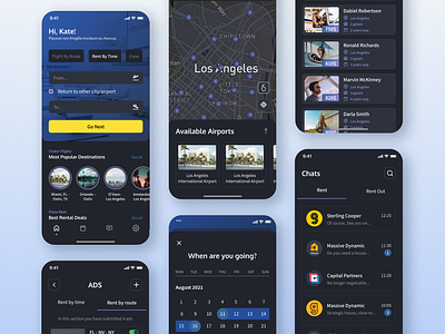 Flight Booking System aircraft app b2b booking dashboard flight flight booking map mobile app plane saas softare system ui uiux ux