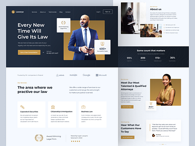 Law Firm Company Website Design adrian attorney legal branding design designer figma gancarek graphic design landing landing page law lawyer logo ui uidesign ux web website wroclaw wrocław