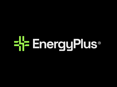 EnergyPlus Logo Design b2b brand branding design development energy icon logo mark minimal plus power smart logo software tech technology