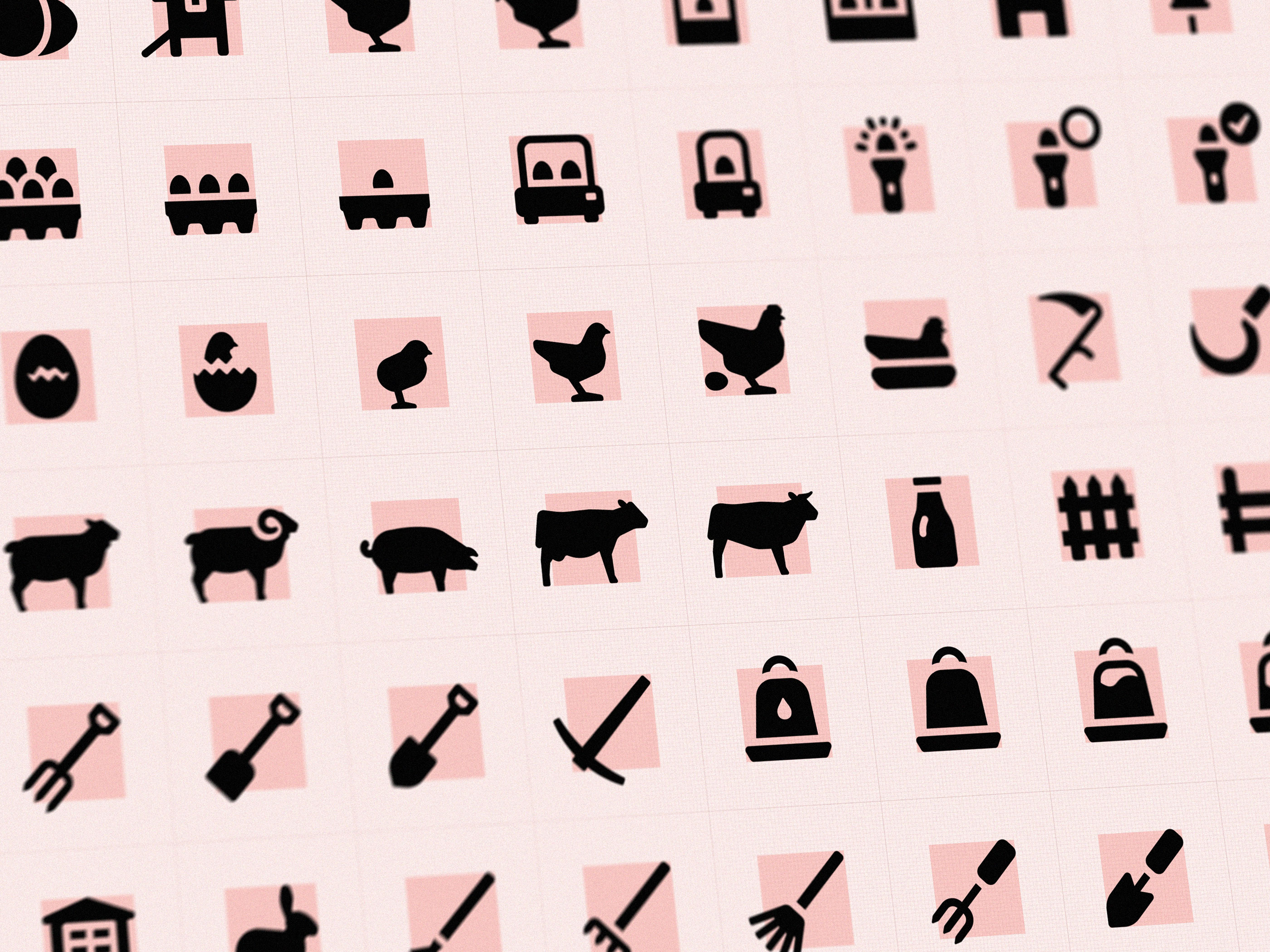 Example of GLYPHICONS Farm set
