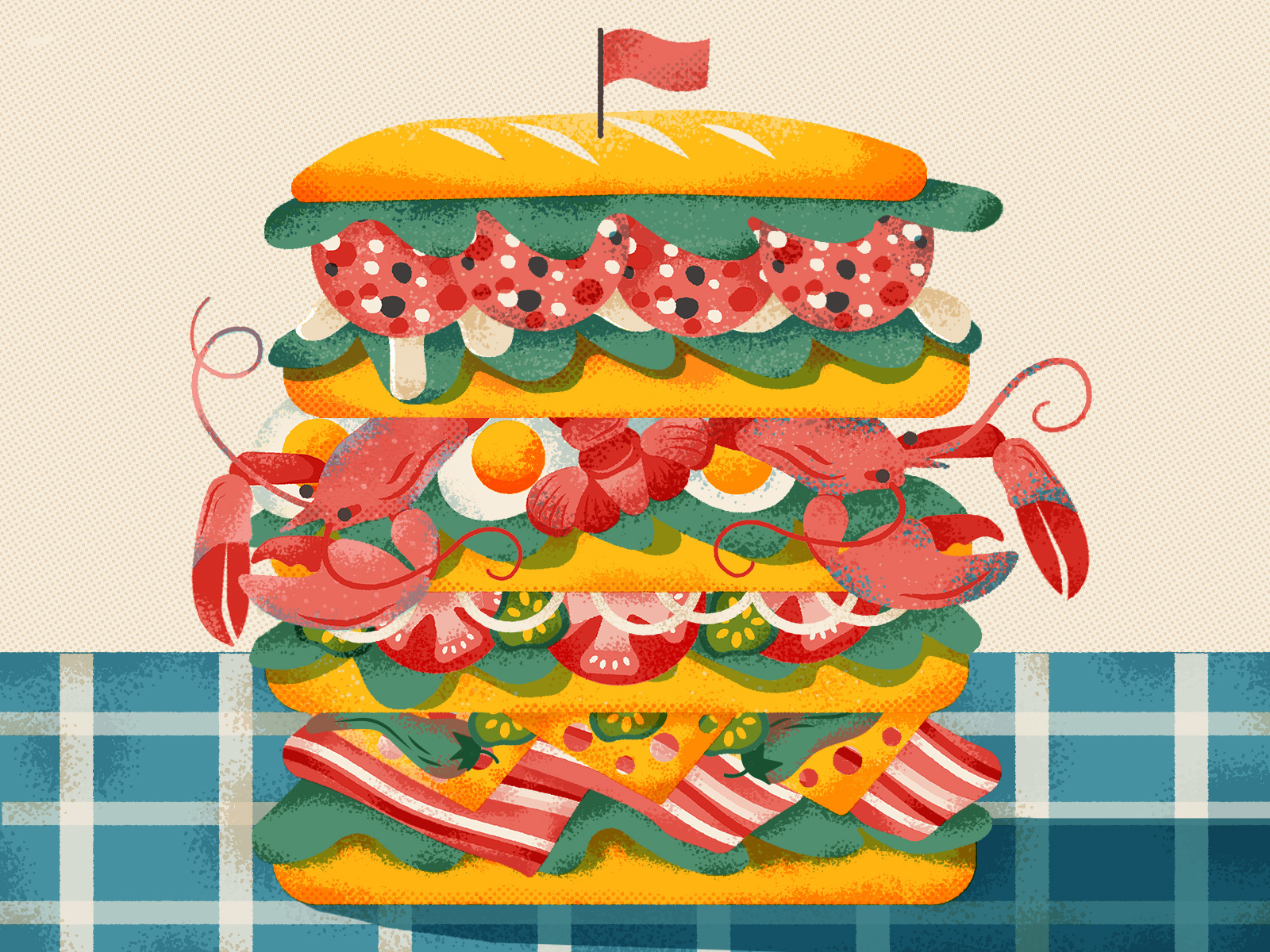 Stacked! by MUTI on Dribbble