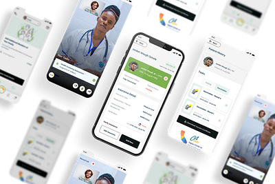 Medicare - Mobile App UI app spalsh branding business clean ui design enterprise health healthcare illustration login medical product design signup ui ux wellness white