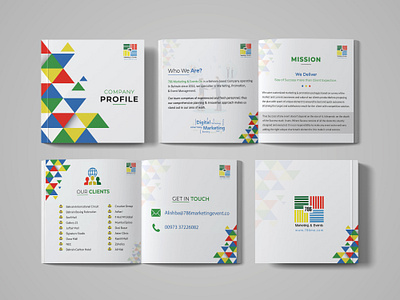 Company Profile/Brochure Design annual report bi fold brochure book cover booklet brand design branding business brochure company brochure company profile corporate brochure design flyer graphic design magazine marketing materials postcards presentation product catalogue proposals template
