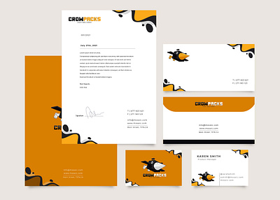 Brand Stationary Designs branding custom graphic art design envelopes graphic design letterheads notepads office supplies stationary design