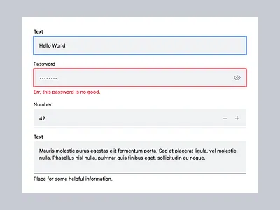Few new input components for SŪIL components design system form form design forms input interface svelte ui ux