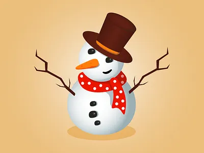 Snowman Illustration affinity designer christmas clean design cute illustration cute snowman design graphic design ice ice man illustration merry christmas simple illustration snow snow character snow man snowman snowman illustration winter winter illustration winter is coming