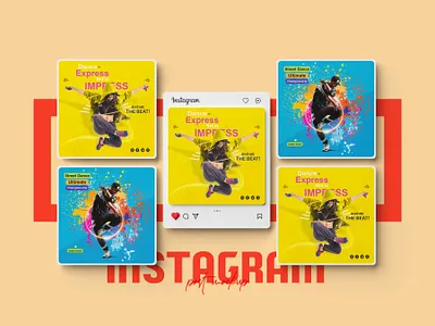 Dance Banner | Social Media Post Design ad advertiging branding dance design facebook ad facebook psot flyer graphic design hip hop instagam ad instagarm post poster shot social media ad banner social media banner social media post design template ui web banner