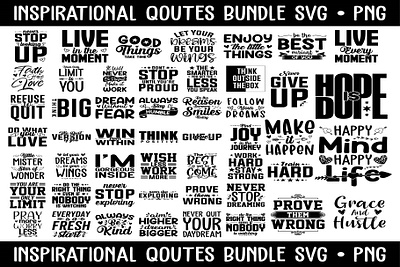 Inspirational Quotes Svg Bundle inspirational bundle inspirational design inspirational svg motivational design motivational designs motivational quotes motivational shirt motivational svg positive svg quote svg silhouette svg