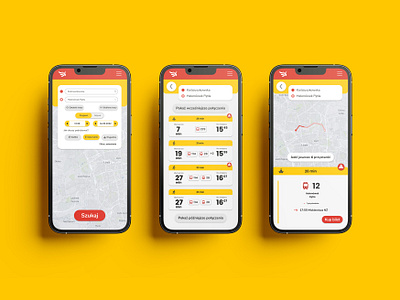 Public transport app app design transport ui ux