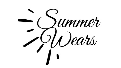 Summer wears logo design branding logo graphic design logo