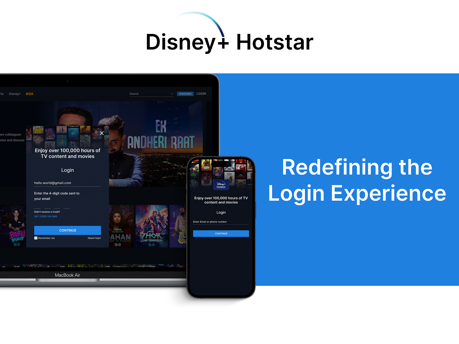 Disney+ Login Page by DDesignz on Dribbble