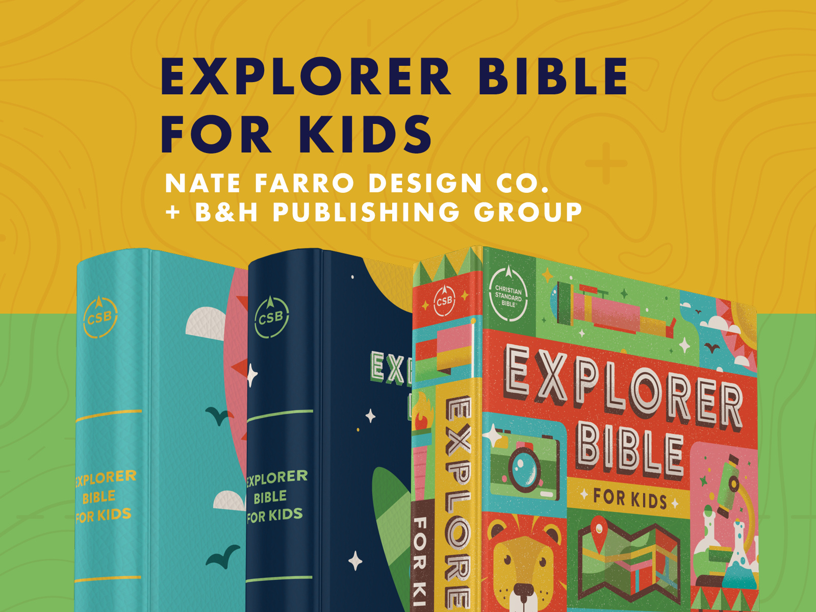 Explorer Bible For Kids by Nate Farro on Dribbble