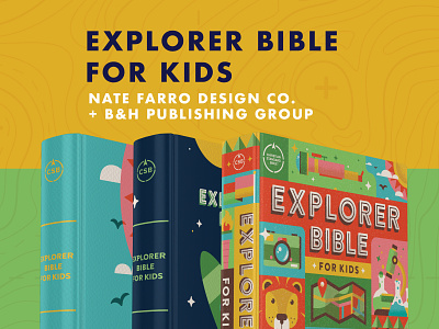 Explorer Bible For Kids bible bible illustration camera csb explorer holy bible jesus kids bible lifeway lion map microscope