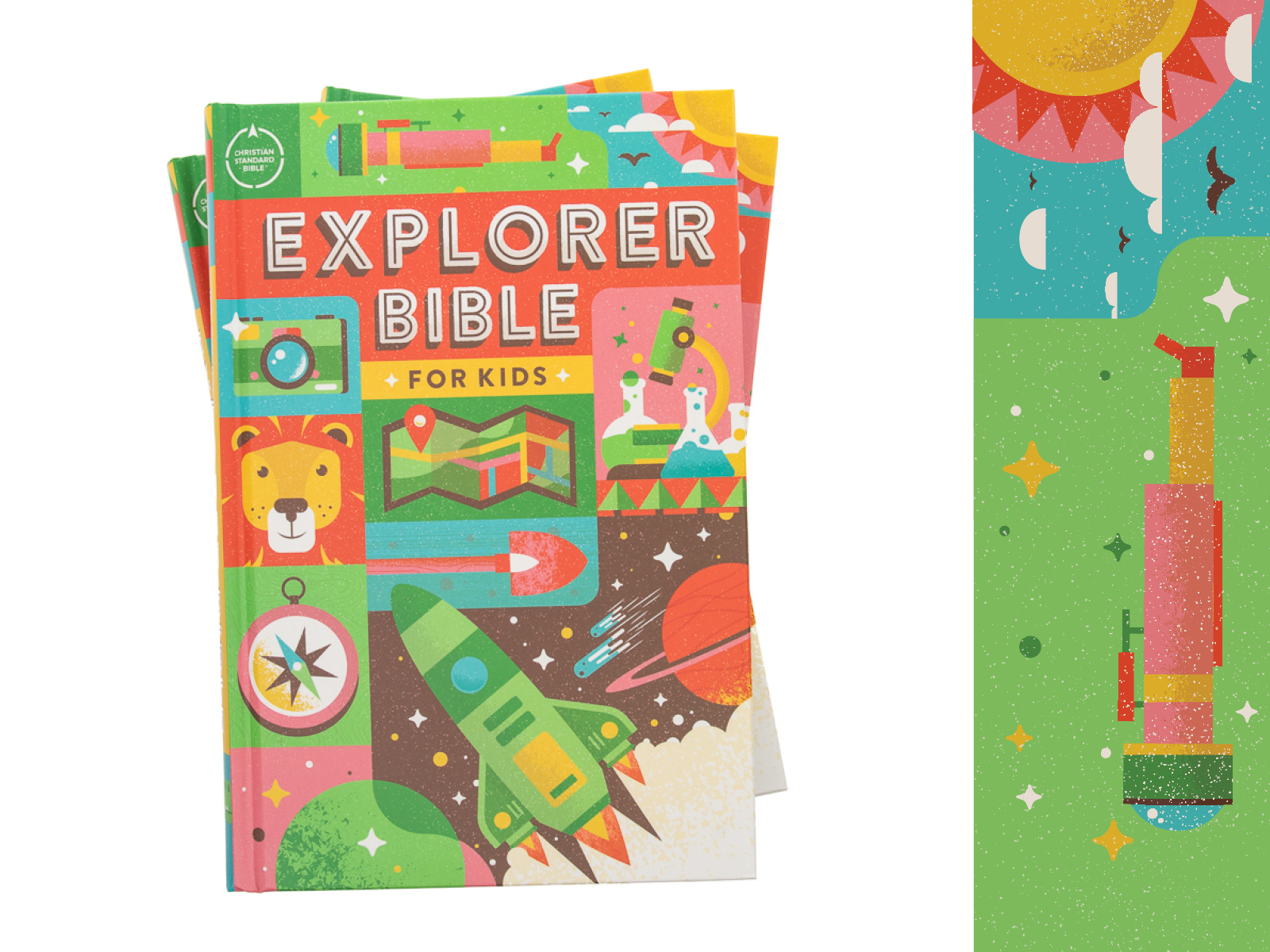 Explorer Bible For Kids by Nate Farro on Dribbble