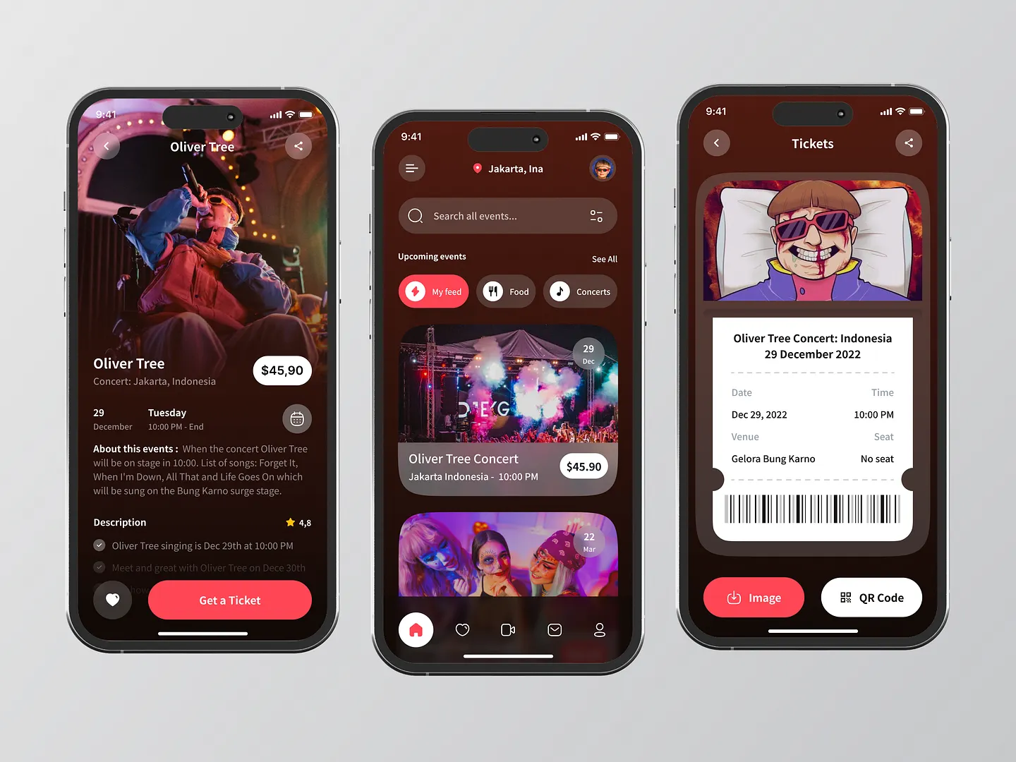 Streamlined Event Booking Website Design for Mobile Apps