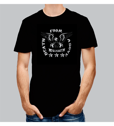 DFA apparel art branding design eagle graphic design illustration illustrator logo logotype t shirt typography