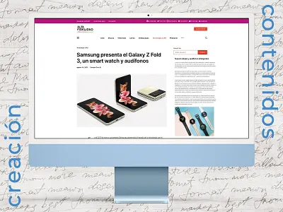Creación de contenidos | Tecnología blog content creation copy copywriting creative writer tech wordpress writer