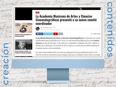 Creación de contenidos | Noticias blog blogs cinema creative writing movie news news wordpress writer writing