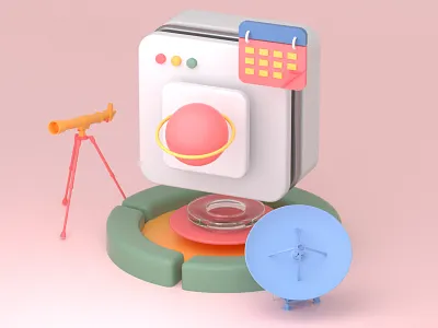 Weather Forecast 3d Illustration 3d cinema4d design george illustraion illustration mikiashvili modern nft render ui