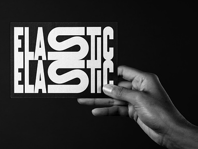 Elastic brand brand identity branding bruno silva brunosilva.design design elastic graphic design logo logotype portugal postal print typography vector
