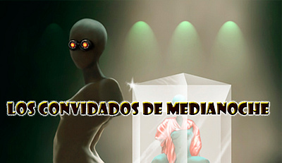 LOS CONVIDADOS DE MEDIANOCHE Ilustración y prosa de Oswaldo Mej arte illustration literatura surrealismo
