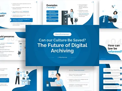 Cartoon style presentation design business design google slides illustration keynote powerpoint presentation template