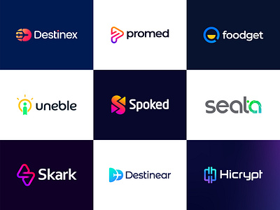 Logofolio air logo app logo blockchain branding crypto logos icon it logo letter logo logo logo design logofolio logos logotype marks media logo minimalist modern logo software company logo tech logo travel