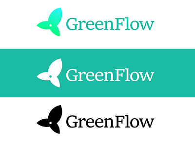 GreenFlow - Logo & Icon brand design brand identity branding design green icon icon design iconography logo logo design