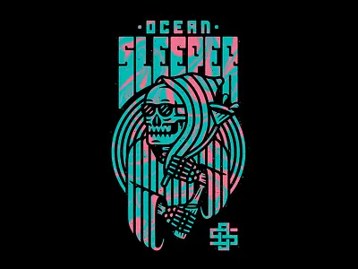 Ocean Sleeper beach beer beer bong party party reaper patch reaper summer sunglasses trippy