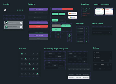 Web3 Design System and Components app branding design graphic design illustration logo typography ux vector