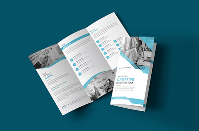 Trifold Brochure Design Template advertisement brochure brochure design brochure template graphic design layout print trifold brochure